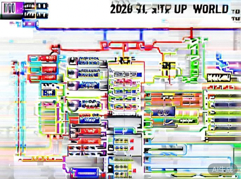 2026世界杯48支球队赛制流程图，清晰展示从小组赛到决赛的晋级路径