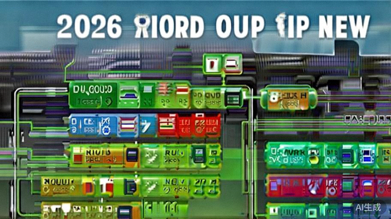 2026世界杯48支球队新赛制图解，展示小组赛到淘汰赛的全新晋级路径