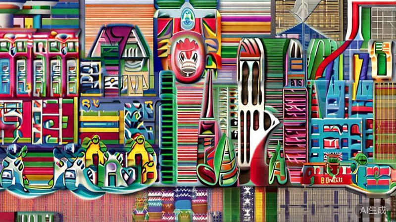 美国、加拿大、墨西哥三国球迷文化展示，包括街头涂鸦、球迷观赛和传统庆祝活动