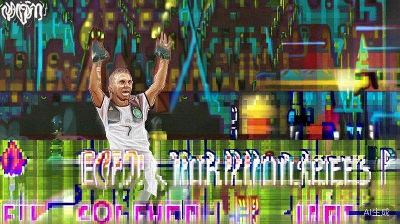 2014年巴西世界杯决赛，德国队格策在加时赛中攻入制胜一球后庆祝的瞬间