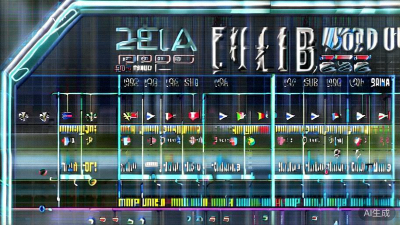 2026世界杯完整赛程时间表可视化图表，标注小组赛、淘汰赛各阶段起止日期