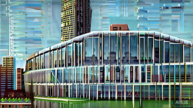 纽约大都会人寿体育场外观 - 现代圆形体育场与周边城市景观