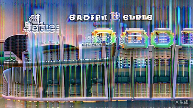 2026世界杯主办场馆之一——洛杉矶SoFi体育场外部宏伟建筑全景