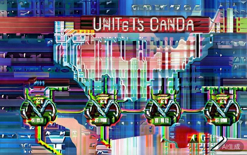 展示美国、加拿大、墨西哥三国联合举办世界杯的地图，标注主要举办城市和球场