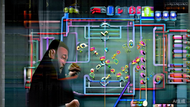 专业足球分析师正在战术板上绘制球队阵型和跑位路线图