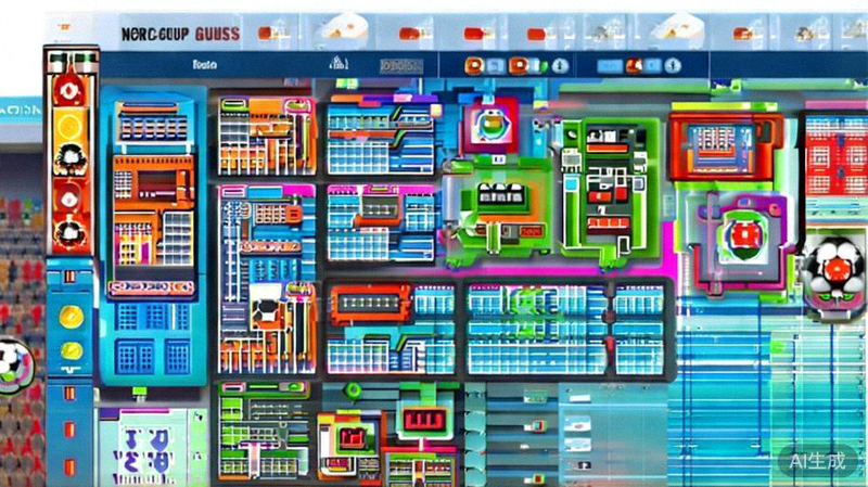 WorldCUP GUESS全新情景预测玩法界面示意图，展示多种趣味竞猜场景