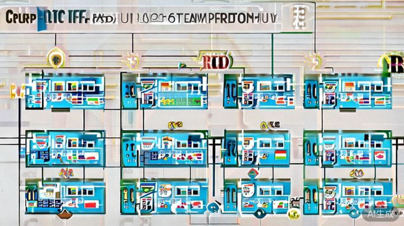 2026世界杯48队赛制图解，展示16个小组每组3队，前两名晋级32强淘汰赛的流程示意图