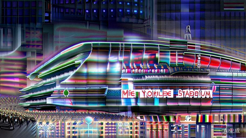 2026世界杯决赛举办地——纽约大都会体育场外观效果图