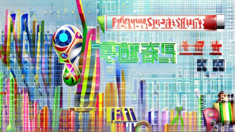 中国体育彩票官方标识与世界杯主题彩票的合规宣传介绍图片