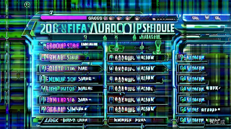 2026世界杯完整赛程时间表，包含小组赛、淘汰赛各阶段比赛日期与场馆信息