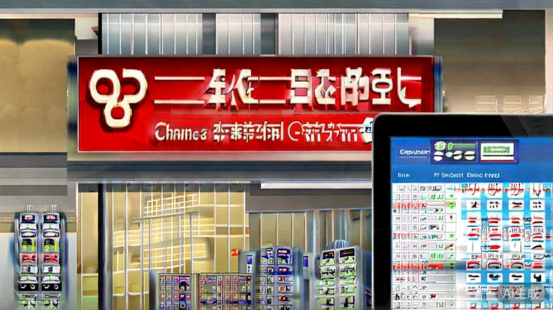 中国体育彩票实体店外观与官方在线平台界面展示，强调其合法性与权威性