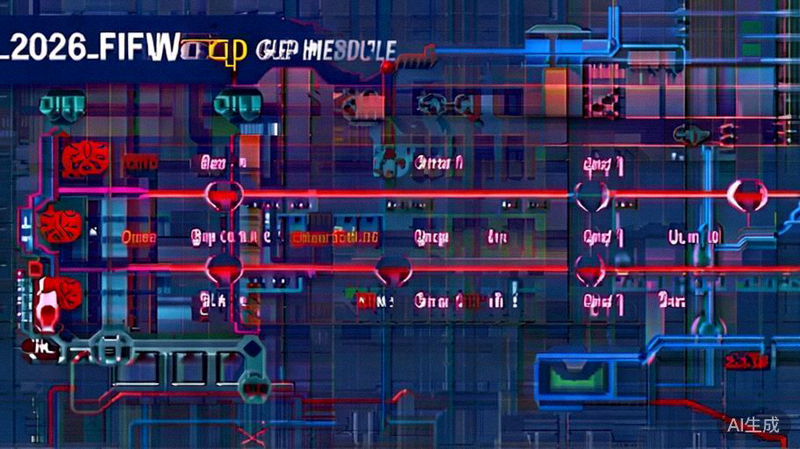 2026世界杯完整赛程时间轴信息图，标注小组赛、淘汰赛各阶段起止日期与举办城市分布