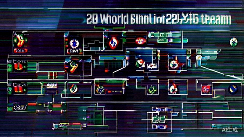 2026年48支球队世界杯新赛制图解，展示16个小组和淘汰赛晋级路径