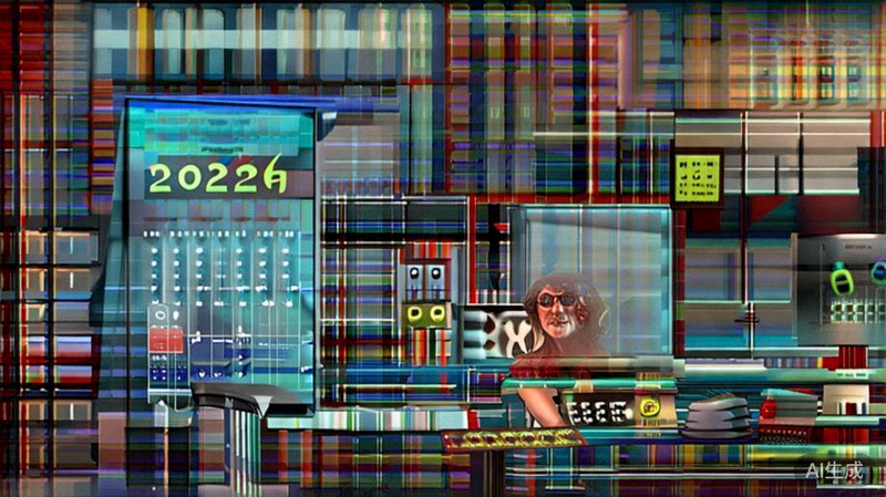 编辑部工作场景，编辑正在电脑前撰写2026世界杯相关资讯文章