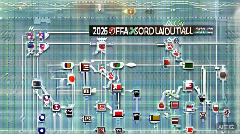 2026世界杯淘汰赛阶段树状图，预测从32强到决赛的潜在对阵与晋级路线